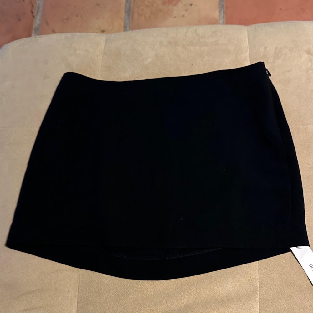Reformation Black mini Skirt NWT